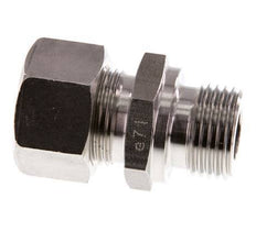 G 1/2'' Buitendraad x 15L RVS Rechte Knelfitting 315 Bar DIN 2353