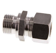 G 1/2'' Buitendraad x 15L RVS Rechte Knelfitting 315 Bar DIN 2353