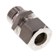 G 1/2'' Buitendraad x 15L RVS Rechte Knelfitting 315 Bar DIN 2353