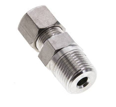 1/2'' NPT Male x 10S Stainless steel Straight Compression Fitting 630 Bar DIN 2353