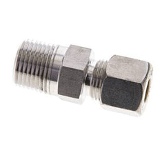 1/2'' NPT Male x 10S Stainless steel Straight Compression Fitting 630 Bar DIN 2353