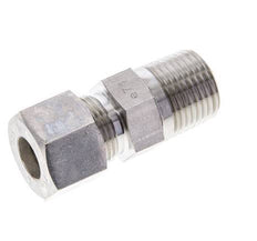 1/2'' NPT Male x 12S Stainless steel Straight Compression Fitting 630 Bar DIN 2353
