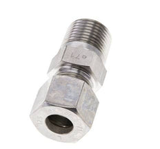 1/2'' NPT Male x 12S Stainless steel Straight Compression Fitting 630 Bar DIN 2353