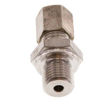 G 1/4'' Buitendraad x 6L RVS Rechte Knelfitting 315 Bar DIN 2353