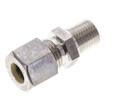 1/4'' NPT Male x 10L Stainless steel Straight Compression Fitting 315 Bar DIN 2353