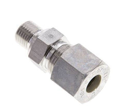 1/4'' NPT Male x 10S Stainless steel Straight Compression Fitting 630 Bar DIN 2353