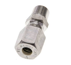 1/8'' NPT Male x 6L Stainless steel Straight Compression Fitting 315 Bar DIN 2353