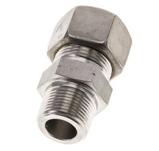 3/4'' NPT Male x 20S Stainless steel Straight Compression Fitting 400 Bar DIN 2353