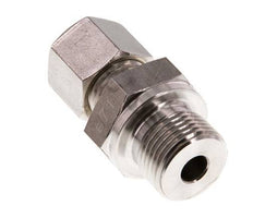 G 3/8'' Buitendraad x 8L RVS Rechte Knelfitting 315 Bar DIN 2353