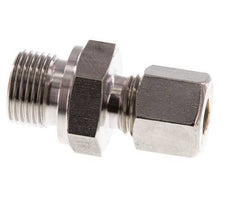 G 3/8'' Buitendraad x 8L RVS Rechte Knelfitting 315 Bar DIN 2353