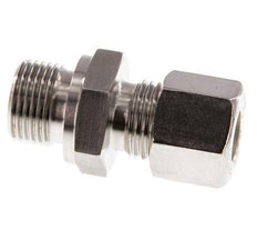 G 3/8'' Buitendraad x 10L RVS Rechte Knelfitting 315 Bar DIN 2353