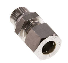 G 3/8'' Buitendraad x 12L RVS Rechte Knelfitting 315 Bar DIN 2353