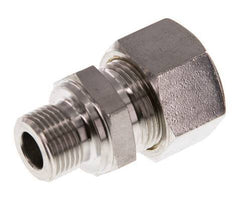 G 3/8'' Buitendraad x 15L RVS Rechte Knelfitting 315 Bar DIN 2353