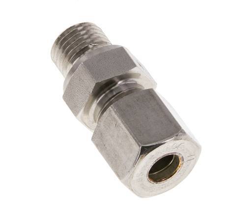 M14x1.5 Buitendraad x 8S RVS Rechte Knelfitting 630 Bar DIN 2353