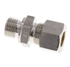 M16x1.5 Buitendraad x 12L RVS Rechte Knelfitting 315 Bar DIN 2353