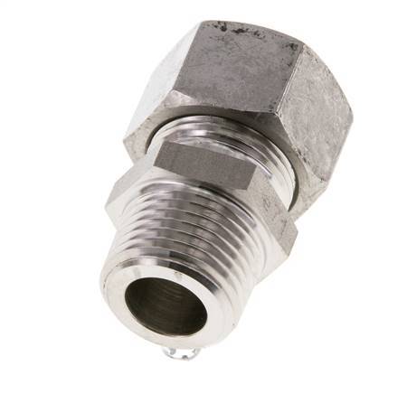 M18x1.5 Buitendraad x 10L RVS Rechte Knelfitting 315 Bar DIN 2353
