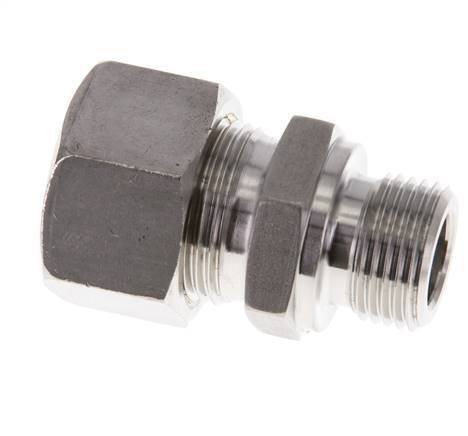 M18x1.5 Male x 15L Stainless steel Straight Compression Fitting 315 Bar DIN 2353