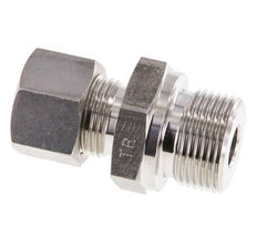 M22x1.5 Buitendraad x 12L RVS Rechte Knelfitting 315 Bar DIN 2353