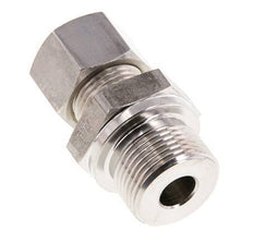 M22x1.5 Buitendraad x 12L RVS Rechte Knelfitting 315 Bar DIN 2353