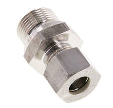 M22x1.5 Buitendraad x 12L RVS Rechte Knelfitting 315 Bar DIN 2353