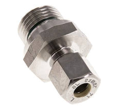 G 1/2'' Buitendraad x 8L RVS Rechte Knelfitting met FKM Afdichting 315 Bar DIN 2353