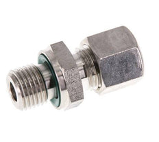 G 1/4'' Buitendraad x 8L RVS Rechte Knelfitting met FKM Afdichting 315 Bar DIN 2353