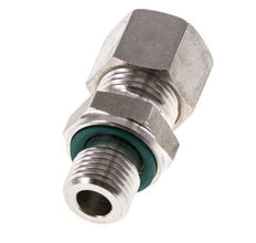 G 1/4'' Buitendraad x 10L RVS Rechte Knelfitting met FKM Afdichting 315 Bar DIN 2353