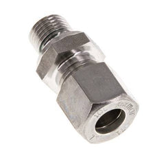 G 1/4'' Buitendraad x 10L RVS Rechte Knelfitting met FKM Afdichting 315 Bar DIN 2353