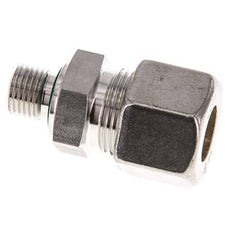 G 1/4'' Buitendraad x 14S RVS Rechte Knelfitting met FKM Afdichting 630 Bar DIN 2353