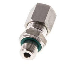 G 1/8'' Buitendraad x 6L RVS Rechte Knelfitting met FKM Afdichting 315 Bar DIN 2353