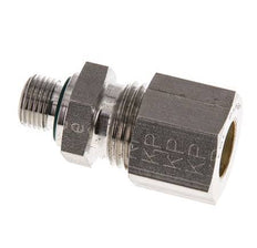G 1/8'' Buitendraad x 10L RVS Rechte Knelfitting met FKM Afdichting 315 Bar DIN 2353
