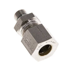 G 1/8'' Buitendraad x 10L RVS Rechte Knelfitting met FKM Afdichting 315 Bar DIN 2353