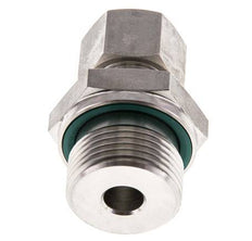 G 3/4'' Buitendraad x 12L RVS Rechte Knelfitting met FKM Afdichting 315 Bar DIN 2353