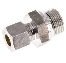 G 3/4'' Male x 12S Stainless steel Straight Compression Fitting with FKM Seal 630 Bar DIN 2353