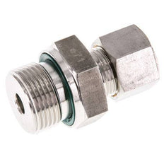 G 3/4'' Buitendraad x 12S RVS Rechte Knelfitting met FKM Afdichting 630 Bar DIN 2353