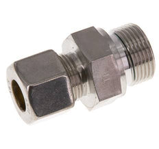 G 3/4'' Buitendraad x 14S RVS Rechte Knelfitting met FKM Afdichting 630 Bar DIN 2353