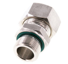 G 3/4'' Buitendraad x 22L RVS Rechte Knelfitting met FKM Afdichting 160 Bar DIN 2353