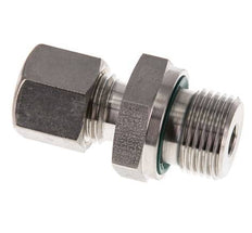 G 3/8'' Buitendraad x 8L RVS Rechte Knelfitting met FKM Afdichting 315 Bar DIN 2353