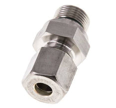 G 3/8'' Buitendraad x 8S RVS Rechte Knelfitting met FKM Afdichting 630 Bar DIN 2353