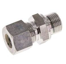 G 3/8'' Buitendraad x 12L RVS Rechte Knelfitting met FKM Afdichting 315 Bar DIN 2353