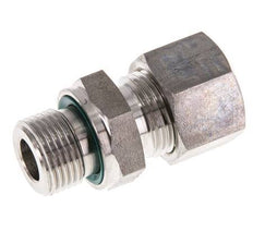 G 3/8'' Buitendraad x 12L RVS Rechte Knelfitting met FKM Afdichting 315 Bar DIN 2353