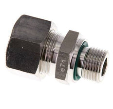 G 3/8'' Buitendraad x 15L RVS Rechte Knelfitting met FKM Afdichting 315 Bar DIN 2353