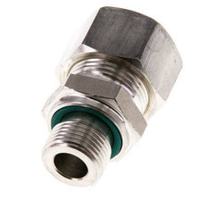 G 3/8'' Buitendraad x 15L RVS Rechte Knelfitting met FKM Afdichting 315 Bar DIN 2353
