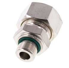 G 3/8'' Buitendraad x 18L RVS Rechte Knelfitting met FKM Afdichting 315 Bar DIN 2353