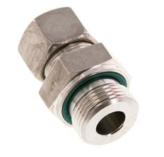 G 1'' Buitendraad x 20S RVS Rechte Knelfitting met FKM Afdichting 400 Bar DIN 2353