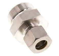 G 1 1/2'' Buitendraad x 20S RVS Rechte Knelfitting met FKM Afdichting 400 Bar DIN 2353
