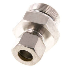 G 1 1/2'' Buitendraad x 20S RVS Rechte Knelfitting met FKM Afdichting 400 Bar DIN 2353