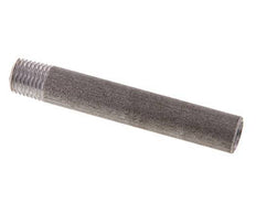 R 1/4'' Male x 13.5mm Steel Pipe Nipple with Welding End 50 Bar DIN 2982 - 80mm [2 Pieces]