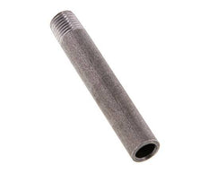 R 1/4'' Male x 13.5mm Steel Pipe Nipple with Welding End 50 Bar DIN 2982 - 80mm [2 Pieces]