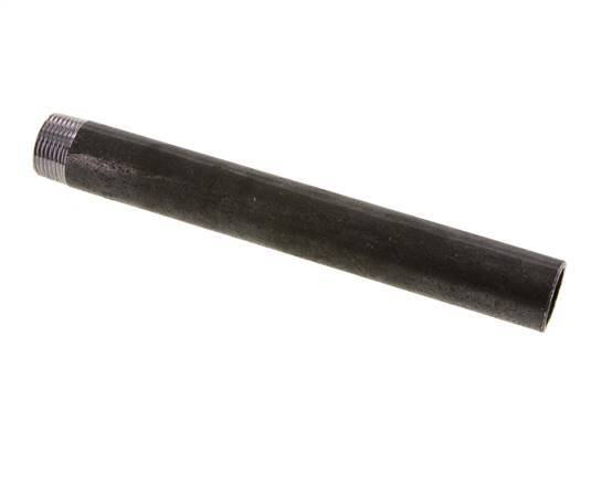 R 3/4'' Male x 26.9mm Steel Pipe Nipple with Welding End 50 Bar DIN 2982 - 200mm [2 Pieces]